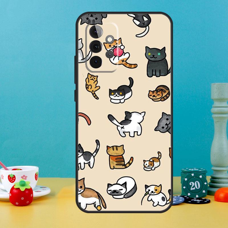 Funny cute cats Case For Samsung Galaxy A25 A54 A34 A14 A52 A32 A12 A13 A33 A53 A15 A16 A36 A56 A26 A05 A35 A55 Samsung A22 4G
Funny cute cats Case For Samsung Galaxy A25 A54 A34 A14 A52 A32 A12 A13 A33 A53 A15 A16 A36 A56 A26 A05 A35 A55 Samsung A22 4G