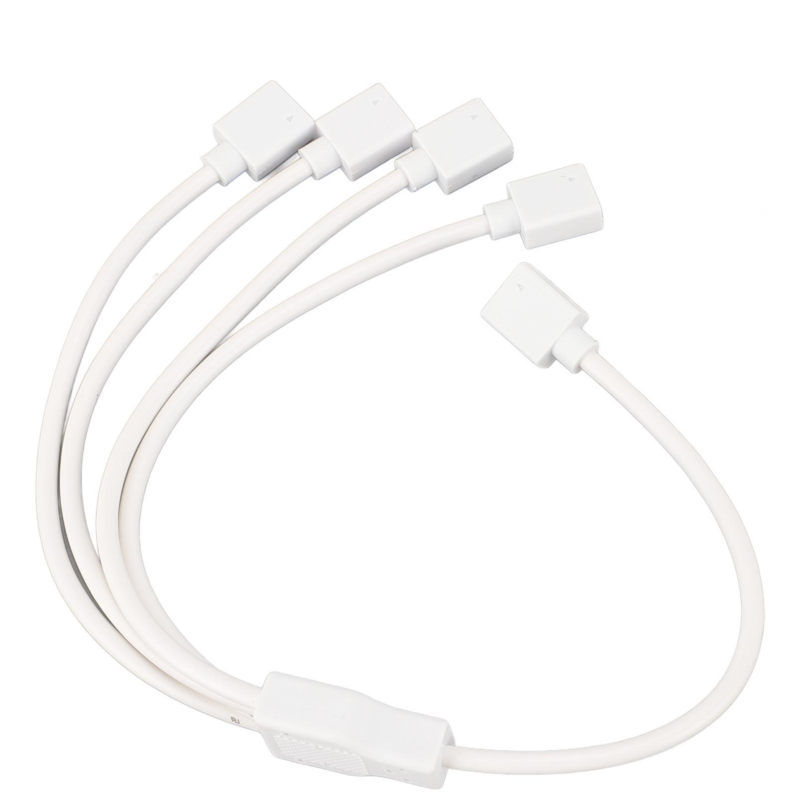 ARGB Splitter Cable 1 to 4 Female to Female 5V 3 Pin RGB Splitter Extension Cable for Computer Chassis CPU Cooler and 5V ARGB Fan
ARGB Splitter Cable 1 to 4 Female to Female 5V 3 Pin RGB Splitter Extension Cable for Computer Chassis CPU Cooler and 5V ARGB Fan