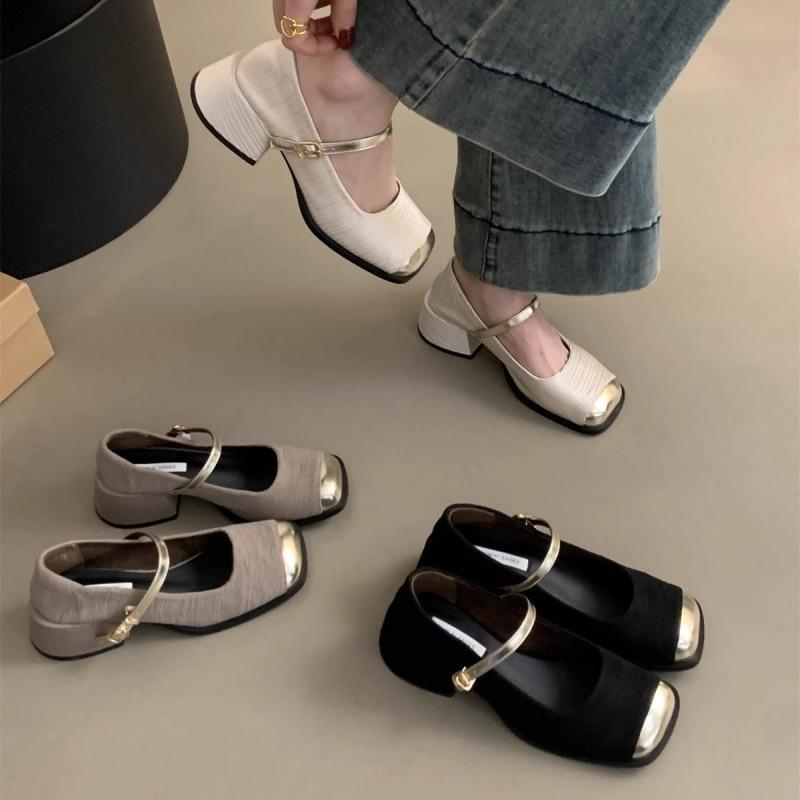 Shallow single shoes women s new spring and summer temperament 2025 square head Mary Jane shoes high heels 40 темно-коричневого кольору
Shallow single shoes women s new spring and summer temperament 2025 square head Mary Jane shoes high heels 40 темно-коричневого кольору