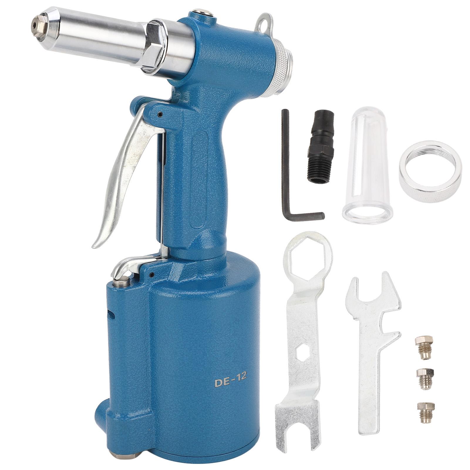 Pneumatic Rivet Gun Kit Air Hydraulic Riveter Industrial Automatic Heavy Duty Nut Tool Riveting Set
Pneumatic Rivet Gun Kit Air Hydraulic Riveter Industrial Automatic Heavy Duty Nut Tool Riveting Set