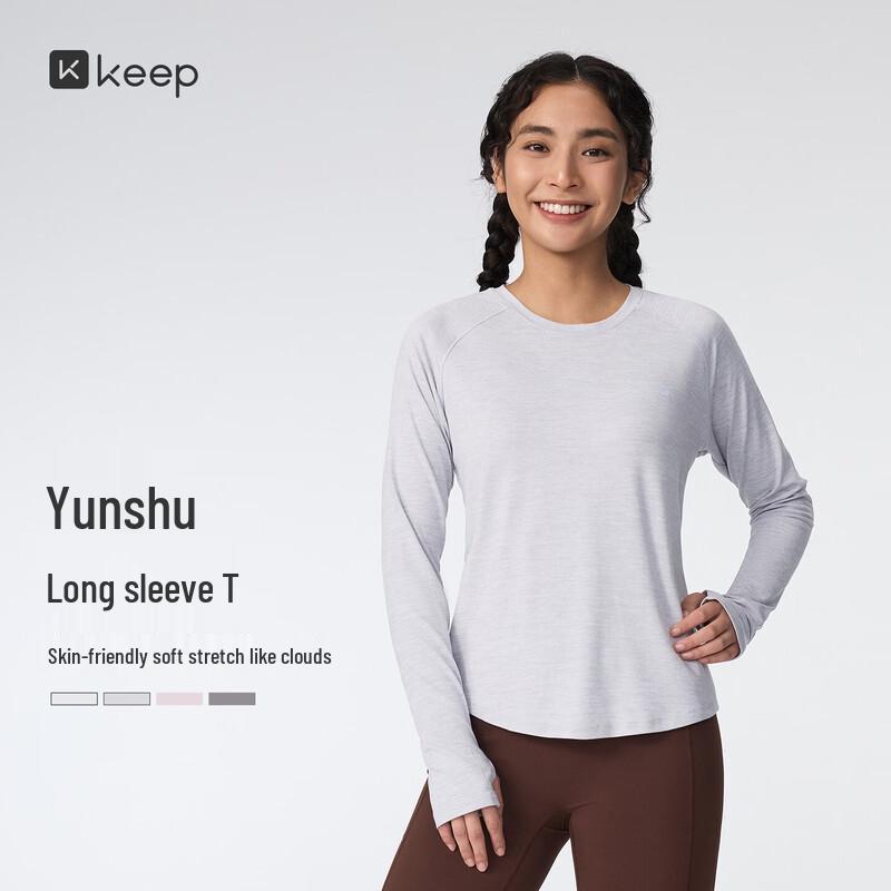 Keep Women s Cloud-Feel Long Sleeve Yoga & Running T-Shirt M
Keep Women s Cloud-Feel Long Sleeve Yoga & Running T-Shirt M