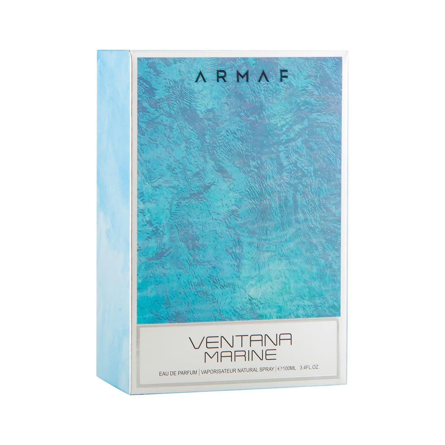 @Armaf Ventana Marine Eau De Parfum for Men 100ml # IR41
@Armaf Ventana Marine Eau De Parfum for Men 100ml # IR41