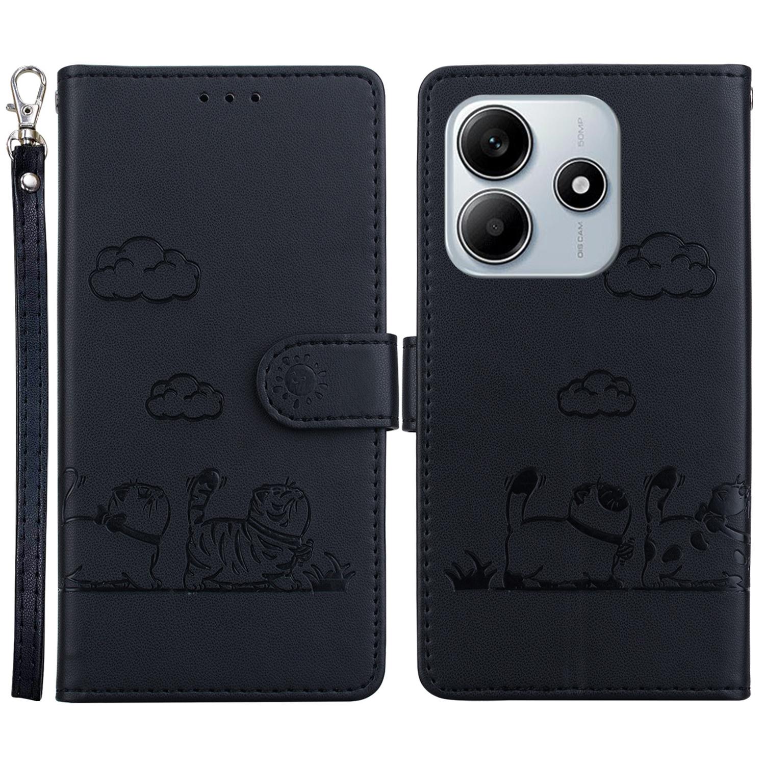 For Xiaomi Redmi Note 14 5G Case RFID Blocking Kitten Pattern TPU+PU Leather Phone Cover F
For Xiaomi Redmi Note 14 5G Case RFID Blocking Kitten Pattern TPU+PU Leather Phone Cover F