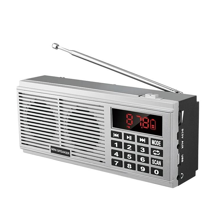 Портативное стереорадио AM/FM с басом HIFI L-518 с TF USB AUX LED дисплеем 2*1200 мАч аккумуляторная батарея
Портативное стереорадио AM/FM с басом HIFI L-518 с TF USB AUX LED дисплеем 2*1200 мАч аккумуляторная батарея