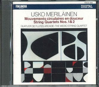 CD USKO MERILINEN - Mouvements Circulaires En Doueur St FACD358 FINLANDIA RECOR Japan Classical Used
CD USKO MERILINEN - Mouvements Circulaires En Doueur St FACD358 FINLANDIA RECOR Japan Classical Used