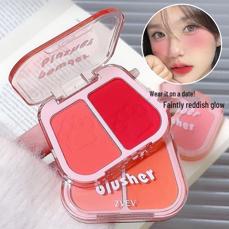 ZVEV Dual-Tone Matte Natural Long-Lasting Blush - Highly Pigmented & Adherent Contouring Blush.
ZVEV Dual-Tone Matte Natural Long-Lasting Blush - Highly Pigmented & Adherent Contouring Blush.