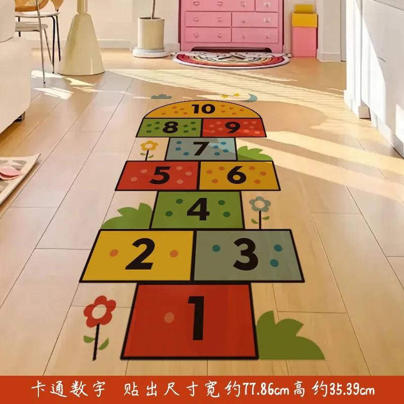 Kids Room Number Jump Game Floor Sticker Self Adhesive Baby Nursery Bedroom Decor Cartoon Wall Decal 30x60cm 2sheet
Kids Room Number Jump Game Floor Sticker Self Adhesive Baby Nursery Bedroom Decor Cartoon Wall Decal 30x60cm 2sheet