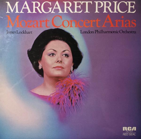 LP Record MARGARET PRICE JAMES LOCKHART LON Margaret Price Mozart Concert Ari LRL15077 RCA RED SEAL 1975 Germany Classical Used
LP Record MARGARET PRICE JAMES LOCKHART LON Margaret Price Mozart Concert Ari LRL15077 RCA RED SEAL 1975 Germany Classical Used