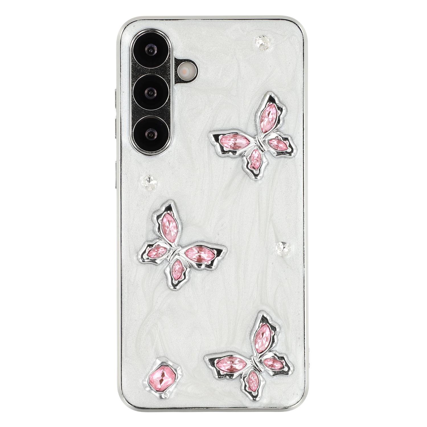 Для Samsung Galaxy S23 FE Чохол Гальванізований Епоксидний Металевий Декор ТПУ+Акрилова Кришка для Телефону Точні Вирізи Three Butterflies
Для Samsung Galaxy S23 FE Чохол Гальванізований Епоксидний Металевий Декор ТПУ+Акрилова Кришка для Телефону Точні Вирізи Three Butterflies