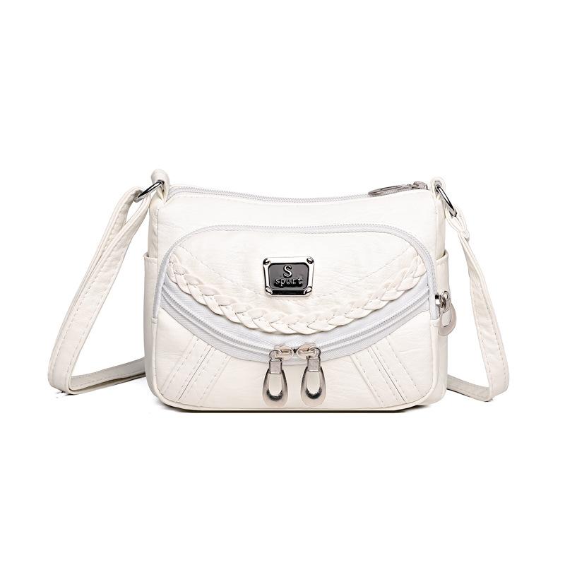 Сумка через плечо кроссбоди из мягкой кожи с несколькими карманами белый
Сумка через плечо кроссбоди из мягкой кожи с несколькими карманами белый