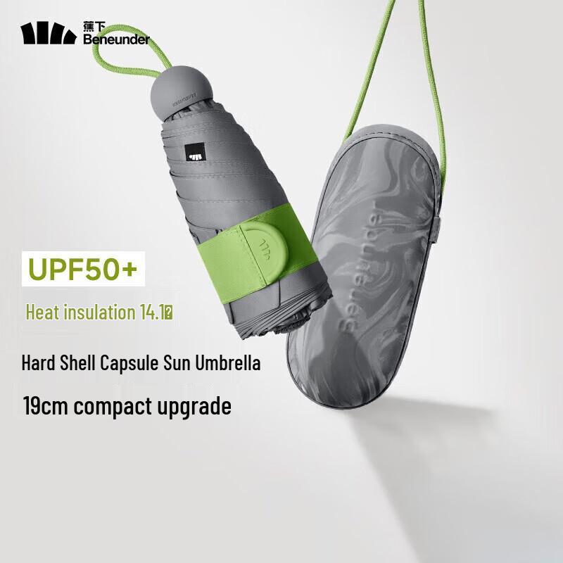 Beneath UV Protection 5-Fold Capsule Umbrella
Beneath UV Protection 5-Fold Capsule Umbrella