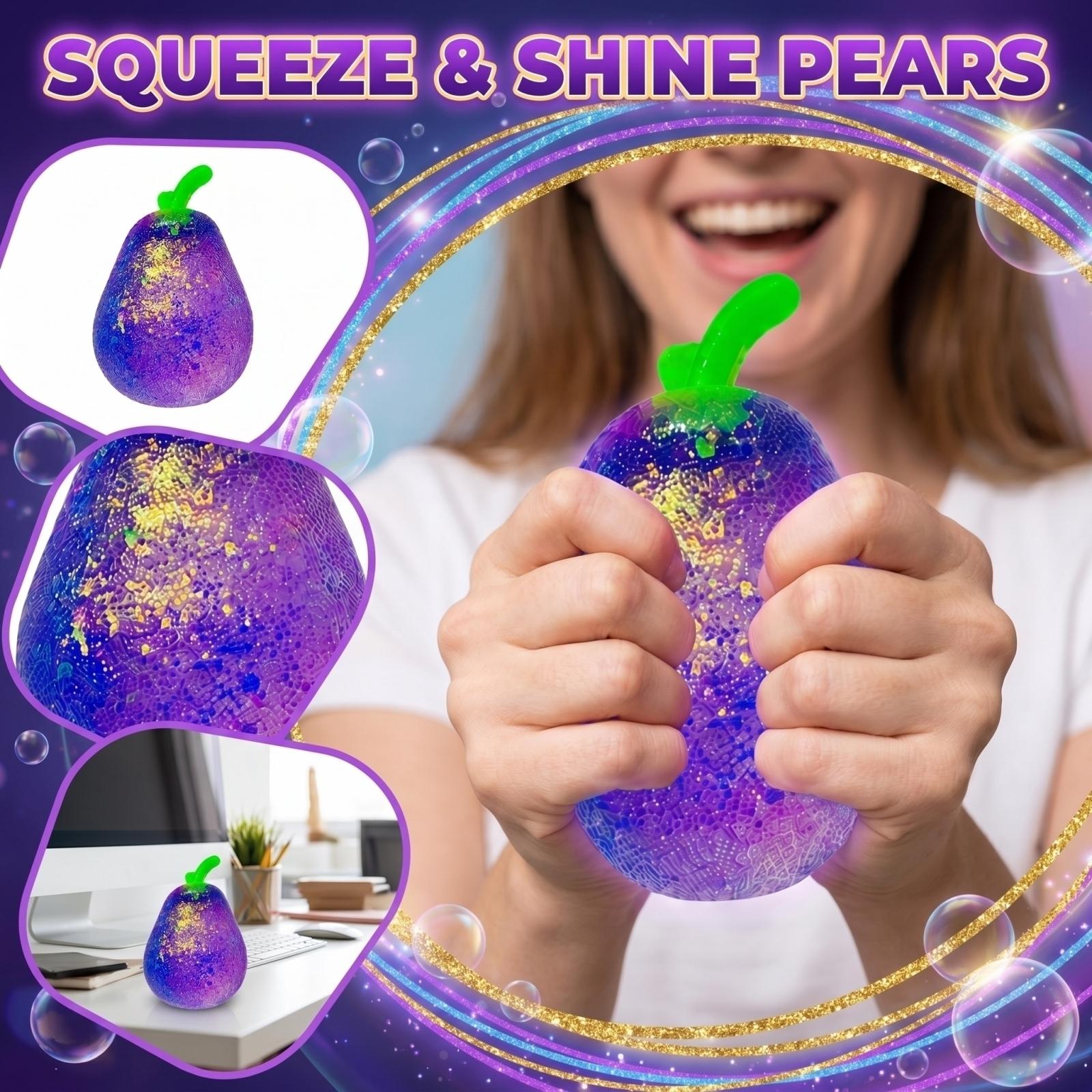 Pear Shaped Squishy Toy Slow Rising PU Foam Stress Relief Squeeze Toy Soft Texture Sensory Fidget for Adults and Kids One Size
Pear Shaped Squishy Toy Slow Rising PU Foam Stress Relief Squeeze Toy Soft Texture Sensory Fidget for Adults and Kids One Size