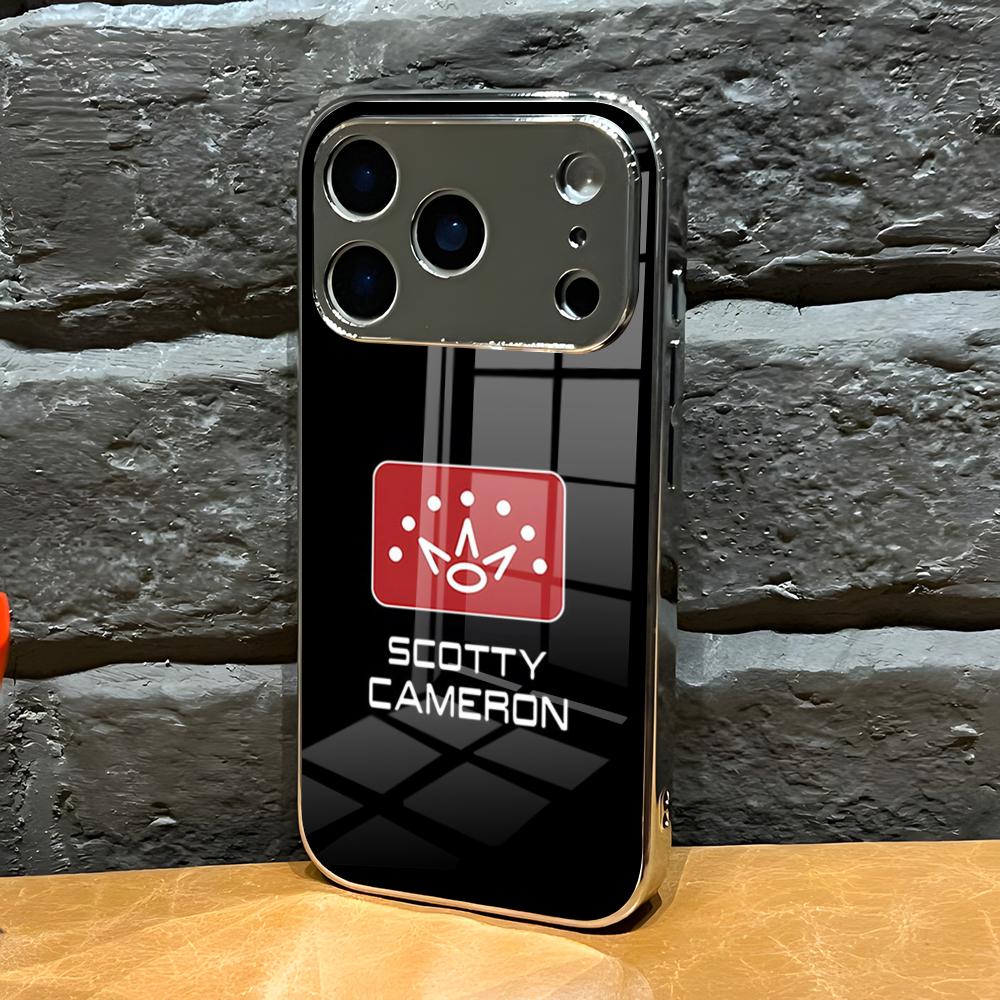 S-Scotty C-Camerons King Crown Phone Case For IPhone 17 Air 16 E 15 14 13 12 11 Plus Pro Max Electroplated Glass Shell iPhone 11 Pro
S-Scotty C-Camerons King Crown Phone Case For IPhone 17 Air 16 E 15 14 13 12 11 Plus Pro Max Electroplated Glass Shell iPhone 11 Pro