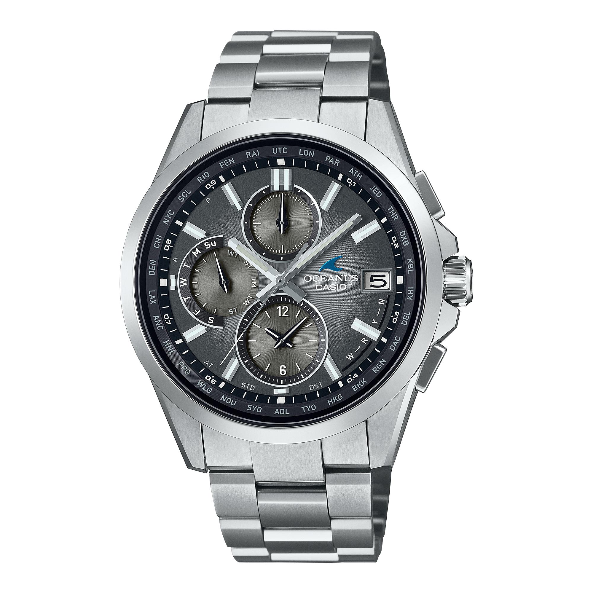 Casio Men s 100M Water Resistant Analog Quartz Watch OCW-T2600RA-8A сірий колір
Casio Men s 100M Water Resistant Analog Quartz Watch OCW-T2600RA-8A сірий колір