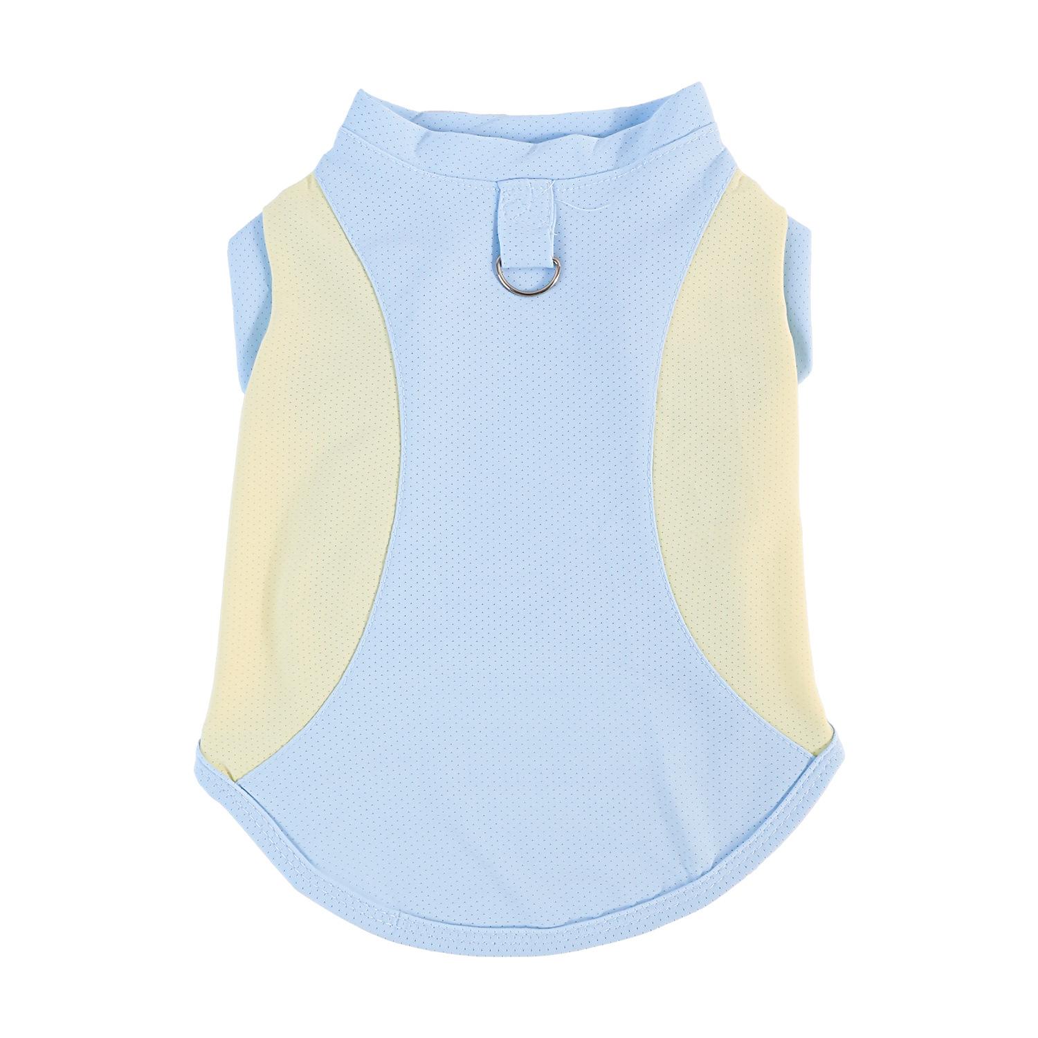 Dog Cool Shirt - Summer Sunscreen Shirt - Lightweight Color-Matched Patchwork Pet Tunic - Ice-Cold Cooling and Breathable Pet Clothing S жёлтый/синий
Dog Cool Shirt - Summer Sunscreen Shirt - Lightweight Color-Matched Patchwork Pet Tunic - Ice-Cold Cooling and Breathable Pet Clothing S жёлтый/синий