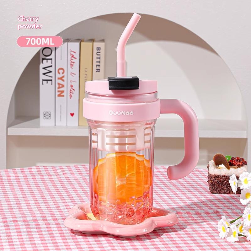 Gianxi Straw Cup For Girls With High Beauty And Large Capacity Water Bottle Summer Big Mac Cup Plastic With Straw 700ml
Gianxi Straw Cup For Girls With High Beauty And Large Capacity Water Bottle Summer Big Mac Cup Plastic With Straw 700ml