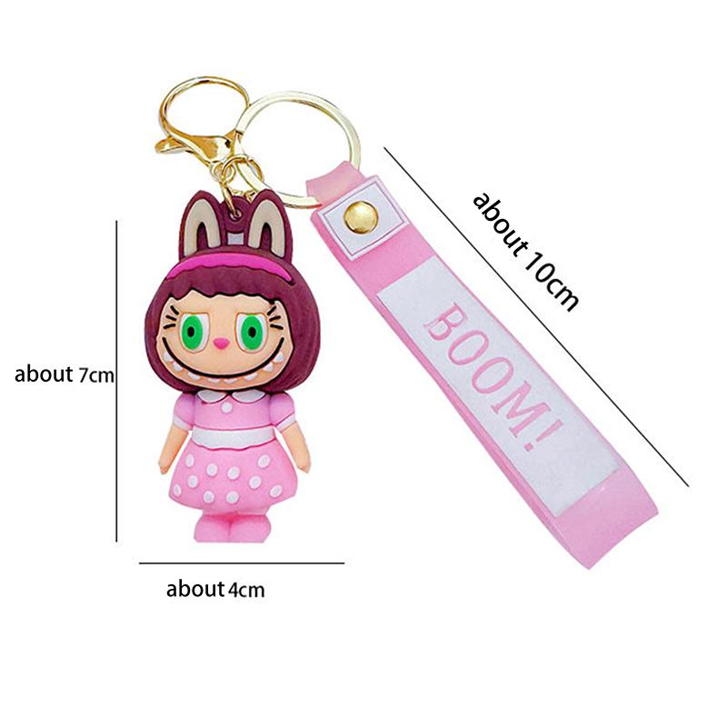Cartoon Rabbit Labubu Keychain Pendant Kawaii Cartoon Phone Chain Cute Doll Keychain Ring Backpack Pendant Gifts
Cartoon Rabbit Labubu Keychain Pendant Kawaii Cartoon Phone Chain Cute Doll Keychain Ring Backpack Pendant Gifts