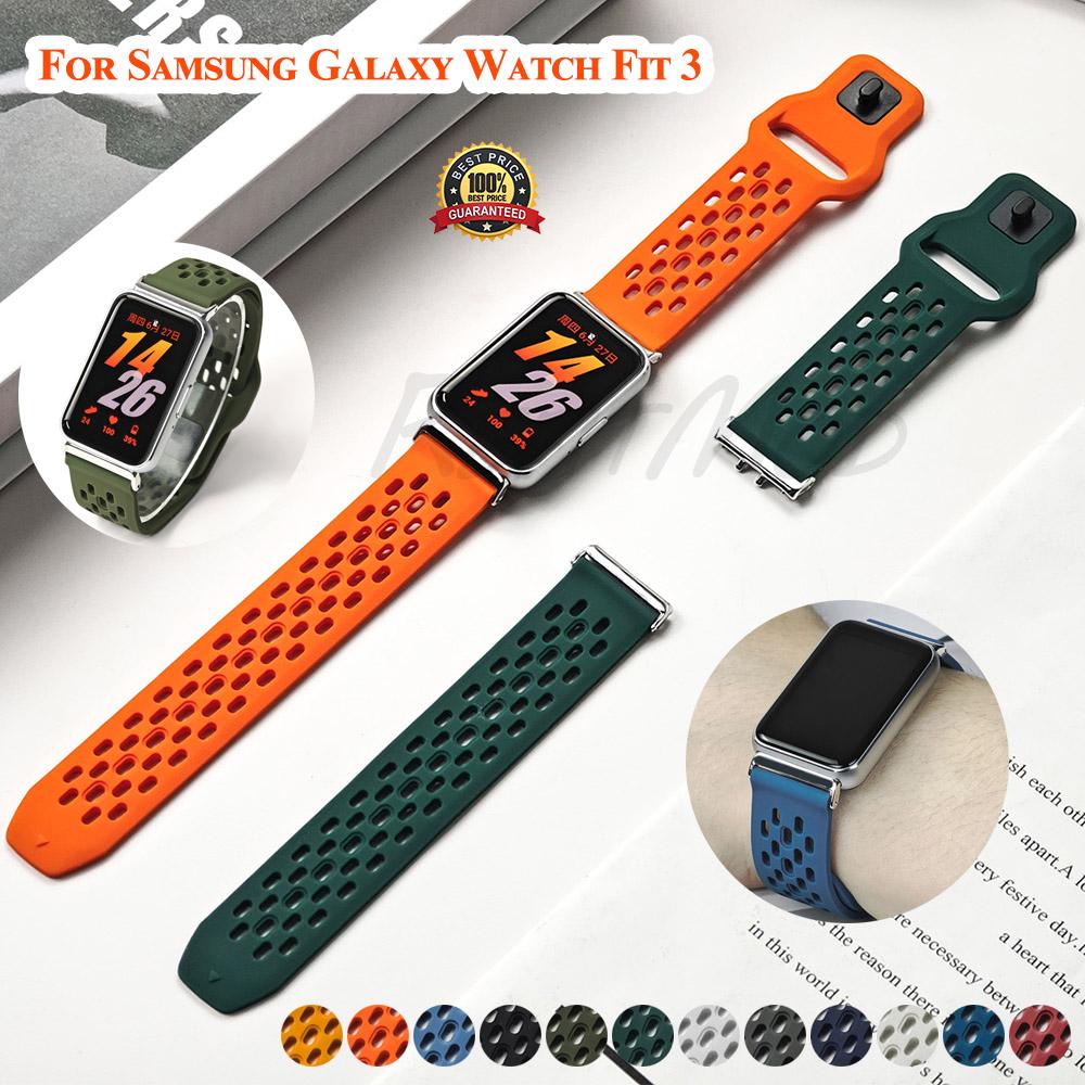 Breathe Strap for Samsung Galaxy Watch Fit 3 SmartWatch Band for Galaxy Fit3 Silicone Replaceable Accessories For Galaxy Fit 3
Breathe Strap for Samsung Galaxy Watch Fit 3 SmartWatch Band for Galaxy Fit3 Silicone Replaceable Accessories For Galaxy Fit 3