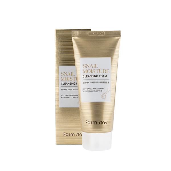 Увлажняющая очищающая пенка с муцином улитки,FarmStay Snail Moisture Cleansing Foam,100мл
Увлажняющая очищающая пенка с муцином улитки,FarmStay Snail Moisture Cleansing Foam,100мл