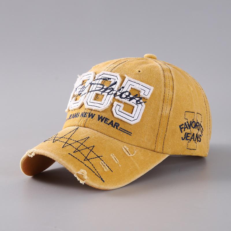 1985 года выпуска, вышитая рваная бейсболка с потертостями, регулируемая кепка для папы, винтажная легкая солнцезащитная спортивная кепка Adjustable жёлтый
1985 года выпуска, вышитая рваная бейсболка с потертостями, регулируемая кепка для папы, винтажная легкая солнцезащитная спортивная кепка Adjustable жёлтый