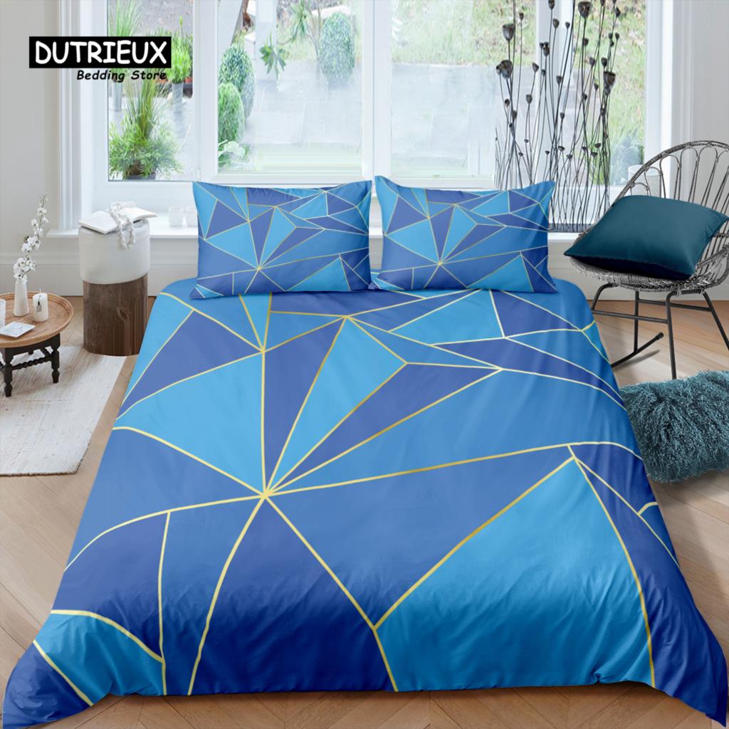 Home Living Luxury 3D Blue Geometric Bedding Set Marble Duvet Cover Pillowcase Queen and King EU/US/AU/UK Size Comforter Bedding EU single(135x200cm)
Home Living Luxury 3D Blue Geometric Bedding Set Marble Duvet Cover Pillowcase Queen and King EU/US/AU/UK Size Comforter Bedding EU single(135x200cm)