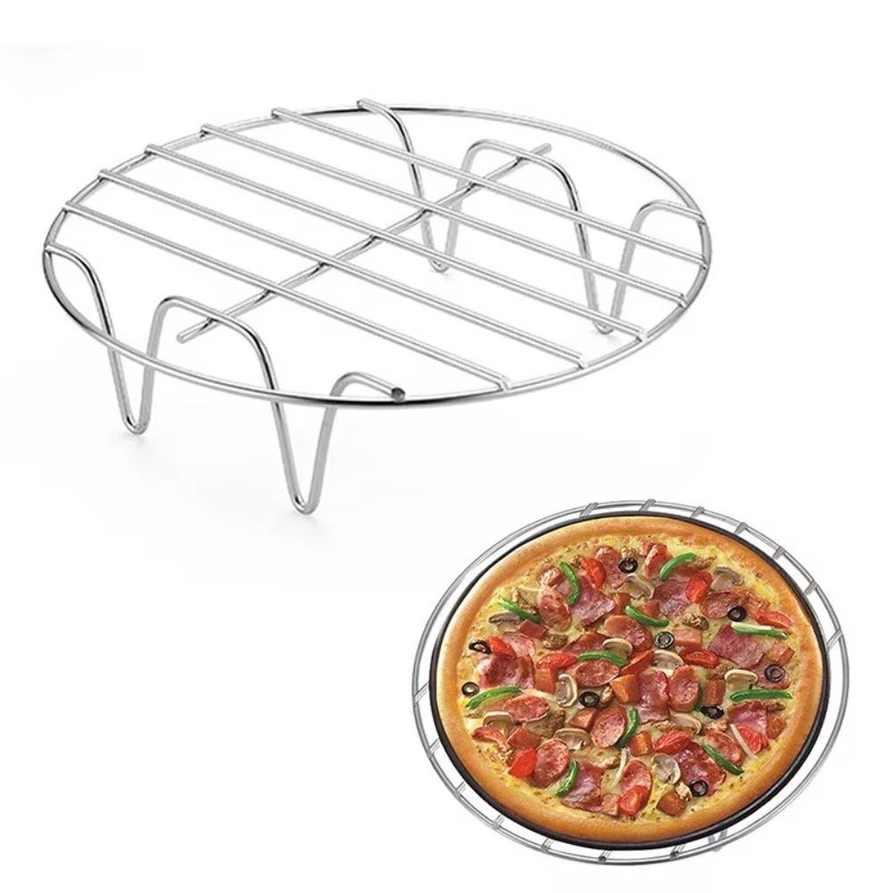 Stainless Steel Air Fryer Baking Rack Round Steamer Rack for Cosori Gourmia Foodi
Stainless Steel Air Fryer Baking Rack Round Steamer Rack for Cosori Gourmia Foodi