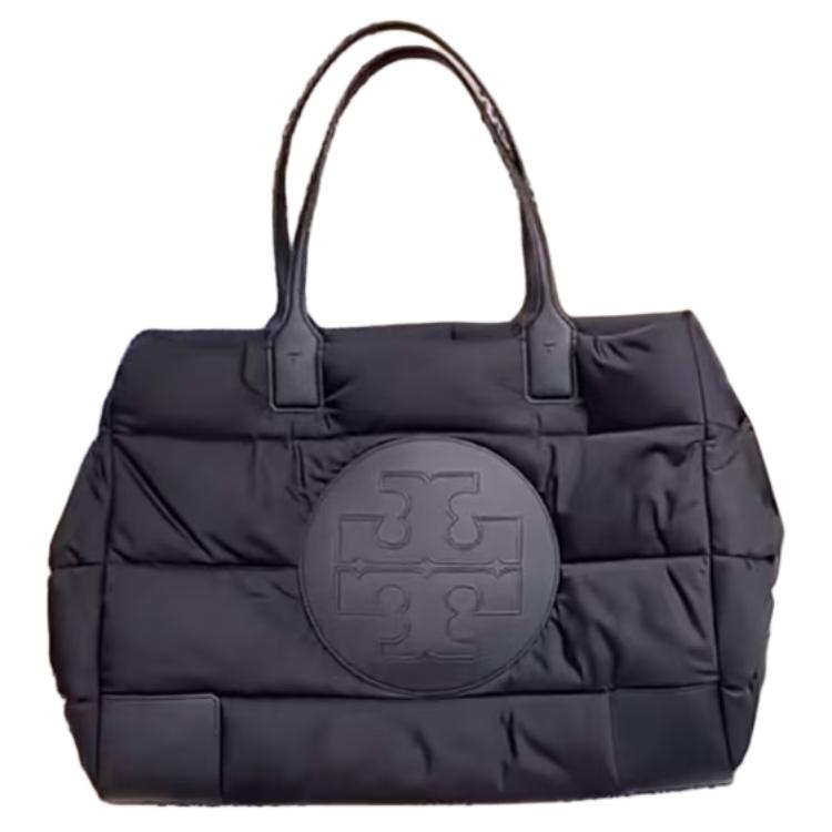 Tory Burch Ella Logo Down Design Tote Bag Women Tote Bags Black 157247-001 Basic Set (Bag+Dust Bag)
Tory Burch Ella Logo Down Design Tote Bag Women Tote Bags Black 157247-001 Basic Set (Bag+Dust Bag)