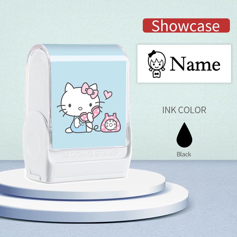 Custom Name Stamp With Hello Kitty Design - Waterproof Ink Labels for Kids Stationery, Clothing, Perfect for Christmas Gifts
Custom Name Stamp With Hello Kitty Design - Waterproof Ink Labels for Kids Stationery, Clothing, Perfect for Christmas Gifts