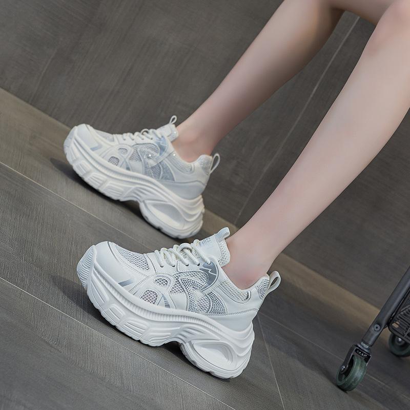 Thick-soled dad shoes women s transparent mesh thick-soled inner height increase plus rhinestones casual fashion versatile women s shoes 40
Thick-soled dad shoes women s transparent mesh thick-soled inner height increase plus rhinestones casual fashion versatile women s shoes 40