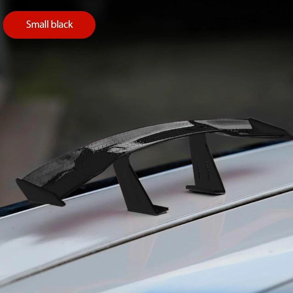 Автомобіль Універсальний міні-спойлер Tail Wing Carbon Fiber Look Mini Modified Tail Wings Model Auto Styling Decoration Car Accessories Small black
Автомобіль Універсальний міні-спойлер Tail Wing Carbon Fiber Look Mini Modified Tail Wings Model Auto Styling Decoration Car Accessories Small black