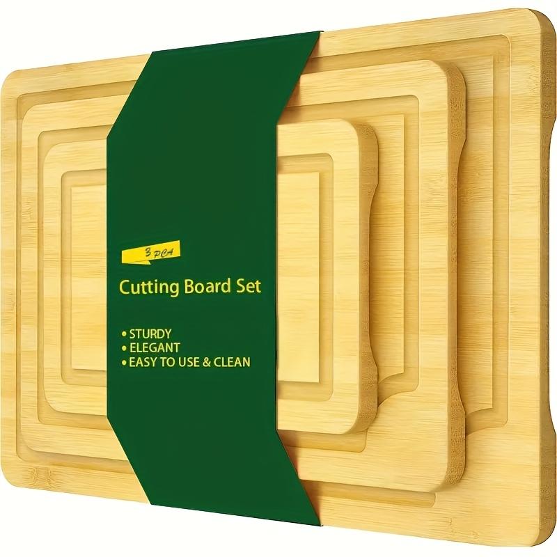 Набор бамбуковых разделочных досок, деревянная толстая многоцелевая разделочная доска для мяса, овощей и фруктов
Набор бамбуковых разделочных досок, деревянная толстая многоцелевая разделочная доска для мяса, овощей и фруктов