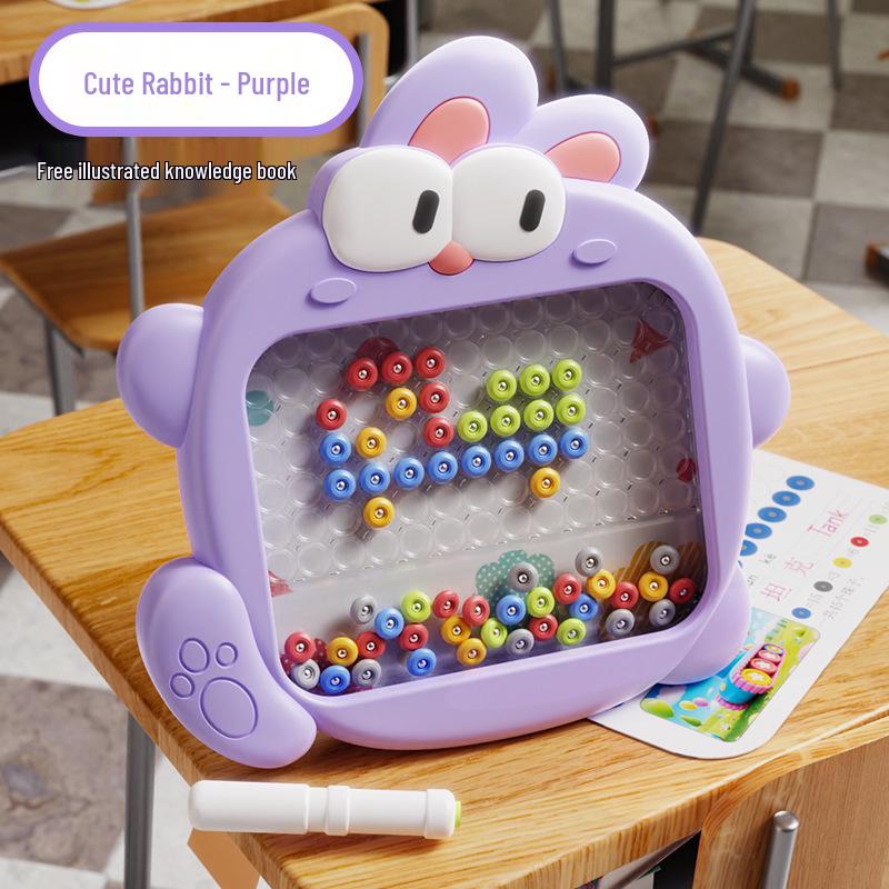 Magnetic Ball Maze Toy: Rabbit & Crab Drawing Board for Kids – Educational and Concentration Training
Magnetic Ball Maze Toy: Rabbit & Crab Drawing Board for Kids – Educational and Concentration Training