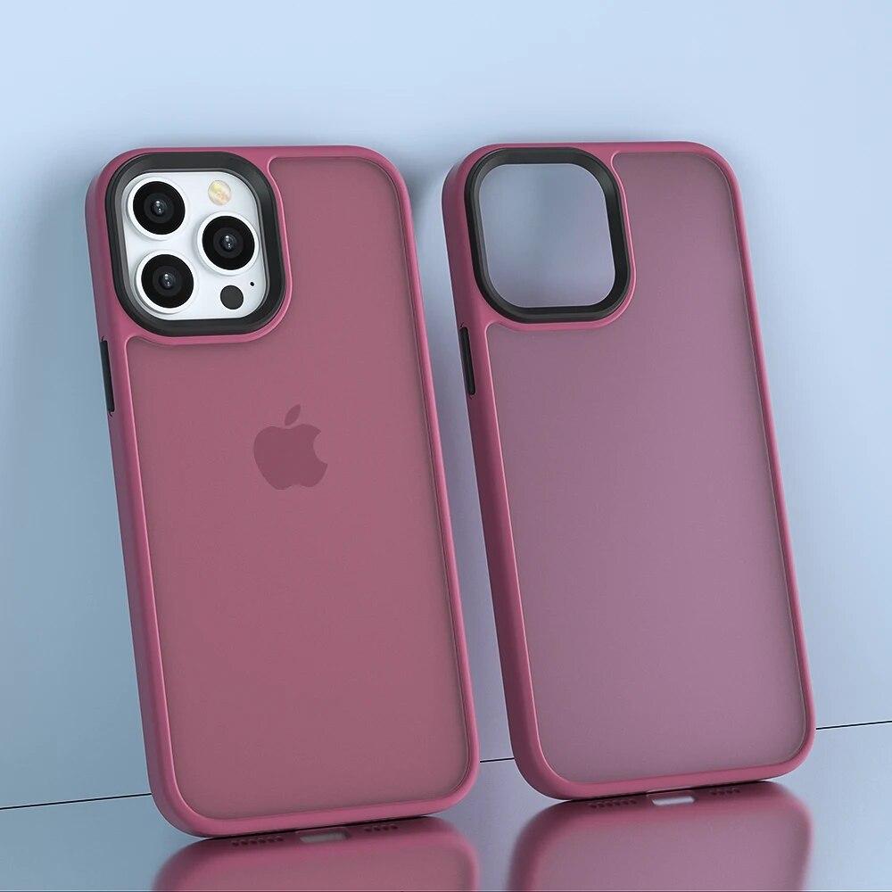 Transparent Acrylic Matte Shockproof Bumper Phone Case For iPhone 12 11 14 Pro Max 13Pro Max Clear Hard PC Silicone Back Cover
Transparent Acrylic Matte Shockproof Bumper Phone Case For iPhone 12 11 14 Pro Max 13Pro Max Clear Hard PC Silicone Back Cover