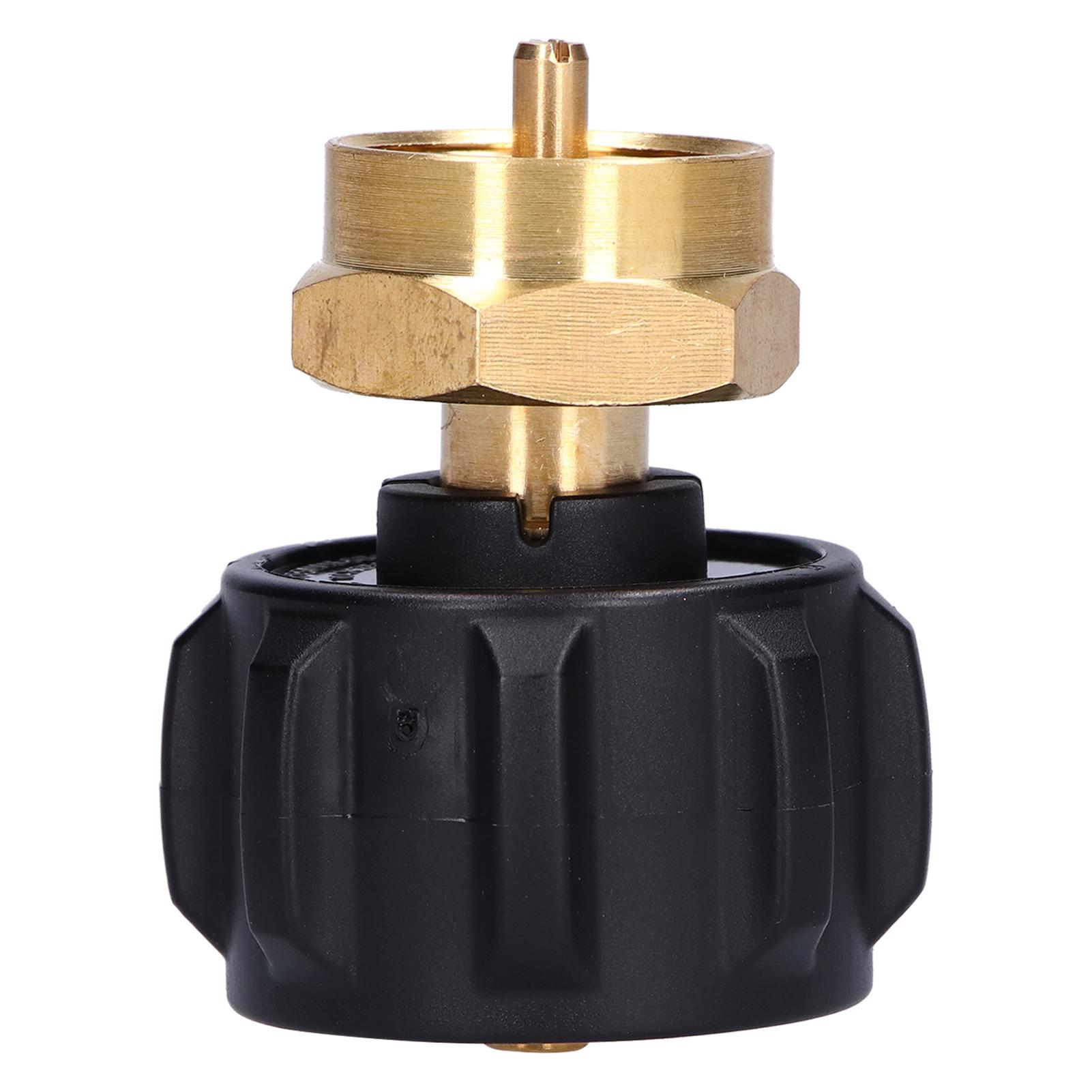 G1 Propane Refill Adapter Brass QCC1 POL Propane Bottle Connector for Outdoor Courtyard Camping
G1 Propane Refill Adapter Brass QCC1 POL Propane Bottle Connector for Outdoor Courtyard Camping