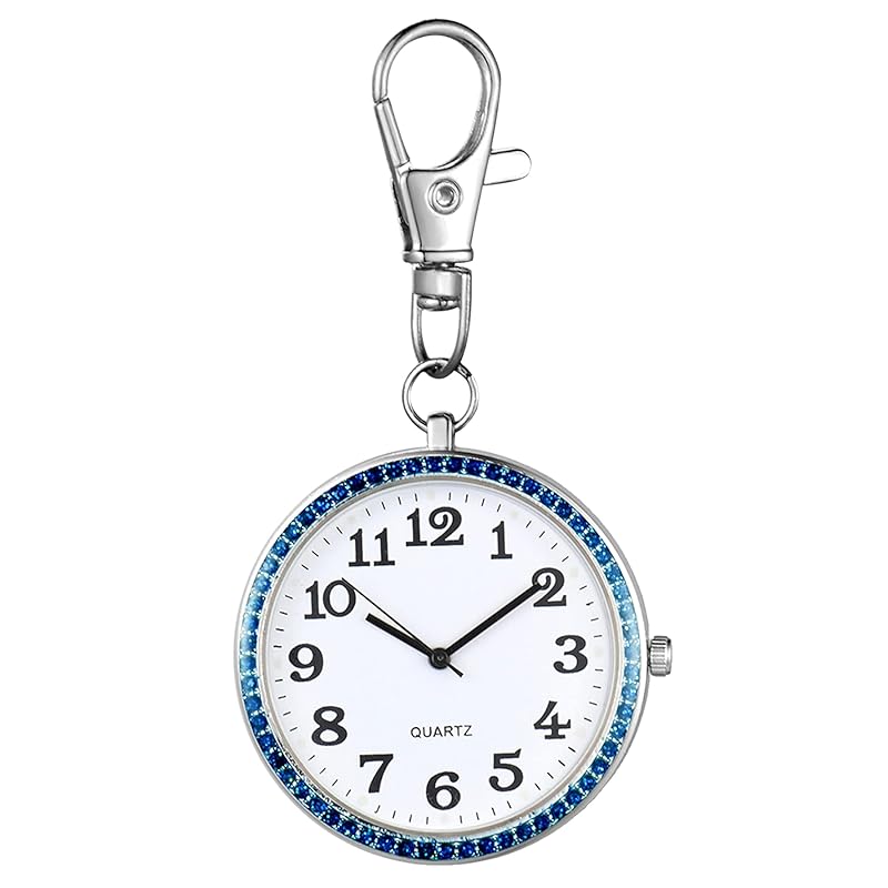 Lancardo carabiner clock nurse watch pocket watch key ring men s ladies analog pocket watch diamond trunk Easy to see daily life mountain climbing
Lancardo carabiner clock nurse watch pocket watch key ring men s ladies analog pocket watch diamond trunk Easy to see daily life mountain climbing