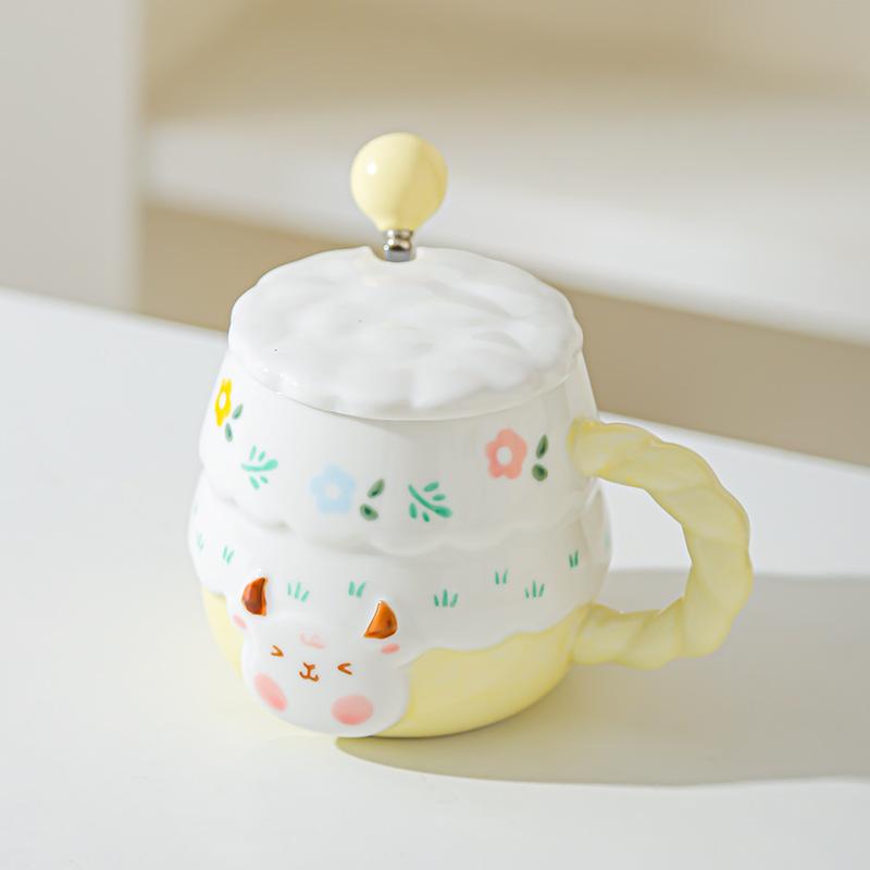 Cartoon Lamb Cup Girl Gives Best Friend A Good-looking Birthday Gift for Students Cute Cute Practical Little Gift for Girls 401-500ml
Cartoon Lamb Cup Girl Gives Best Friend A Good-looking Birthday Gift for Students Cute Cute Practical Little Gift for Girls 401-500ml