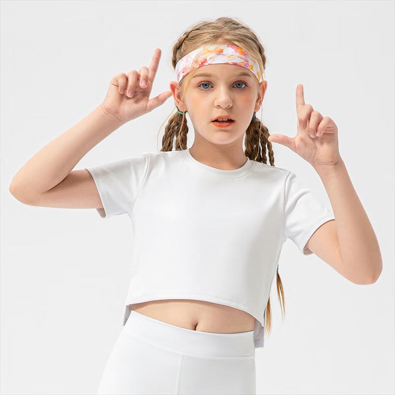 Kids Nylon Skin-friendly Yoga & Running Short Sleeve Top 150
Kids Nylon Skin-friendly Yoga & Running Short Sleeve Top 150