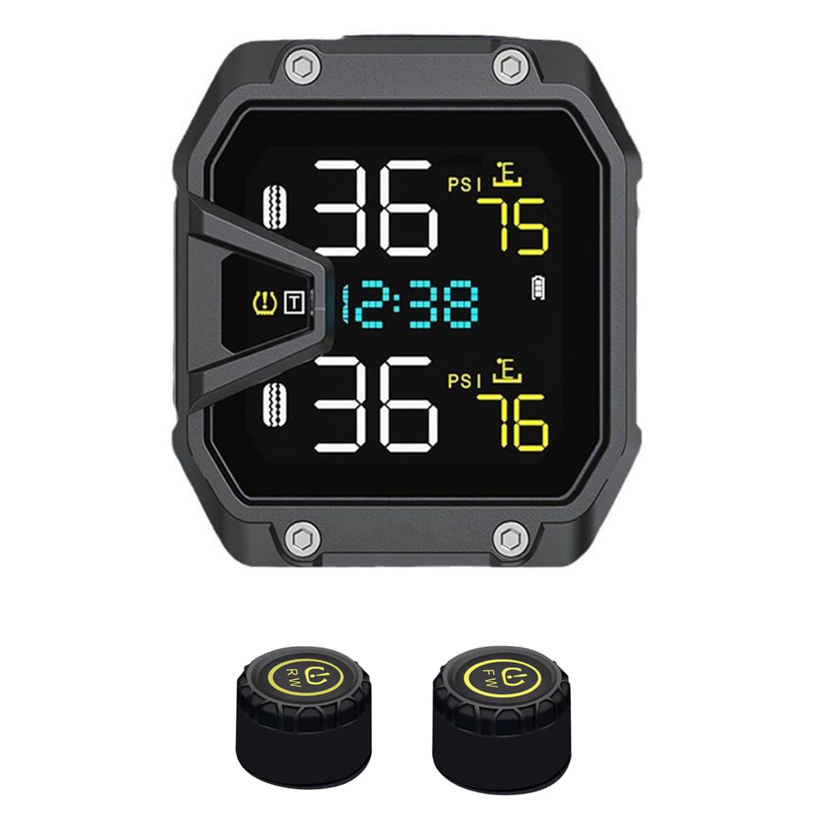 OBEST tpms Air Pressure Sensor, Motorcycle, High Performance Chip, Pressure and Temperature Monitor, Port,
OBEST tpms Air Pressure Sensor, Motorcycle, High Performance Chip, Pressure and Temperature Monitor, Port,