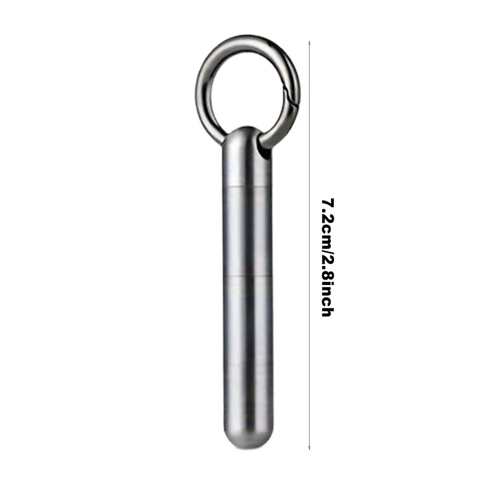 Stainless Steel Pill Organizer 3 Layer Portable Medicine Bottle Single Chamber Pill Box Travel Pill Container Leak-Proof For чорний
Stainless Steel Pill Organizer 3 Layer Portable Medicine Bottle Single Chamber Pill Box Travel Pill Container Leak-Proof For чорний