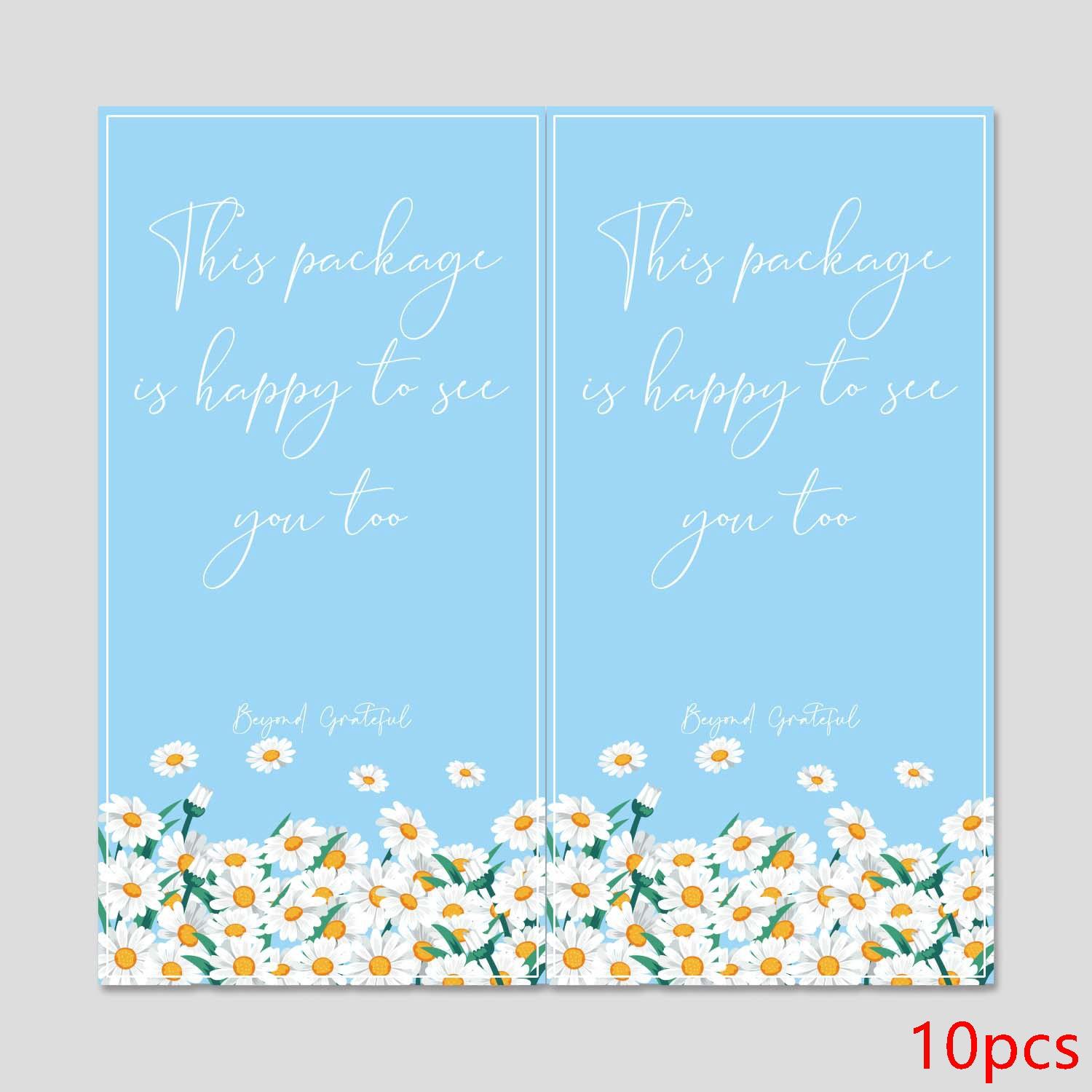 10-50pcs Daisy Pattern Thank You For Supporting My Small Business Stickers 5*10cm Gift Package Box Decor Sealing Labels
10-50pcs Daisy Pattern Thank You For Supporting My Small Business Stickers 5*10cm Gift Package Box Decor Sealing Labels