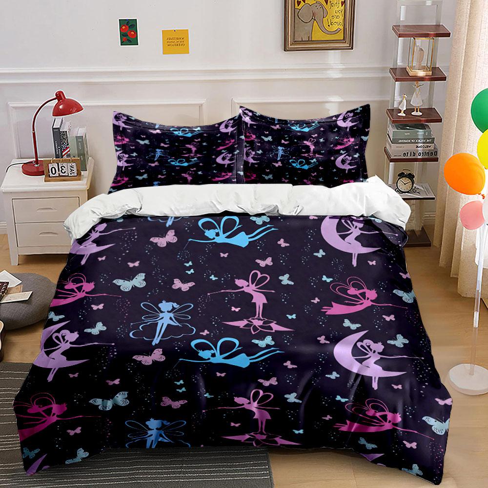 Fairies, moons, bows, butterflies. Bedding sets Duvet cover sets Duvet covers Pillowcases(1 * Duvet Cover 2 * Pillowcases, without duvet insert) 135x200cm
Fairies, moons, bows, butterflies. Bedding sets Duvet cover sets Duvet covers Pillowcases(1 * Duvet Cover 2 * Pillowcases, without duvet insert) 135x200cm