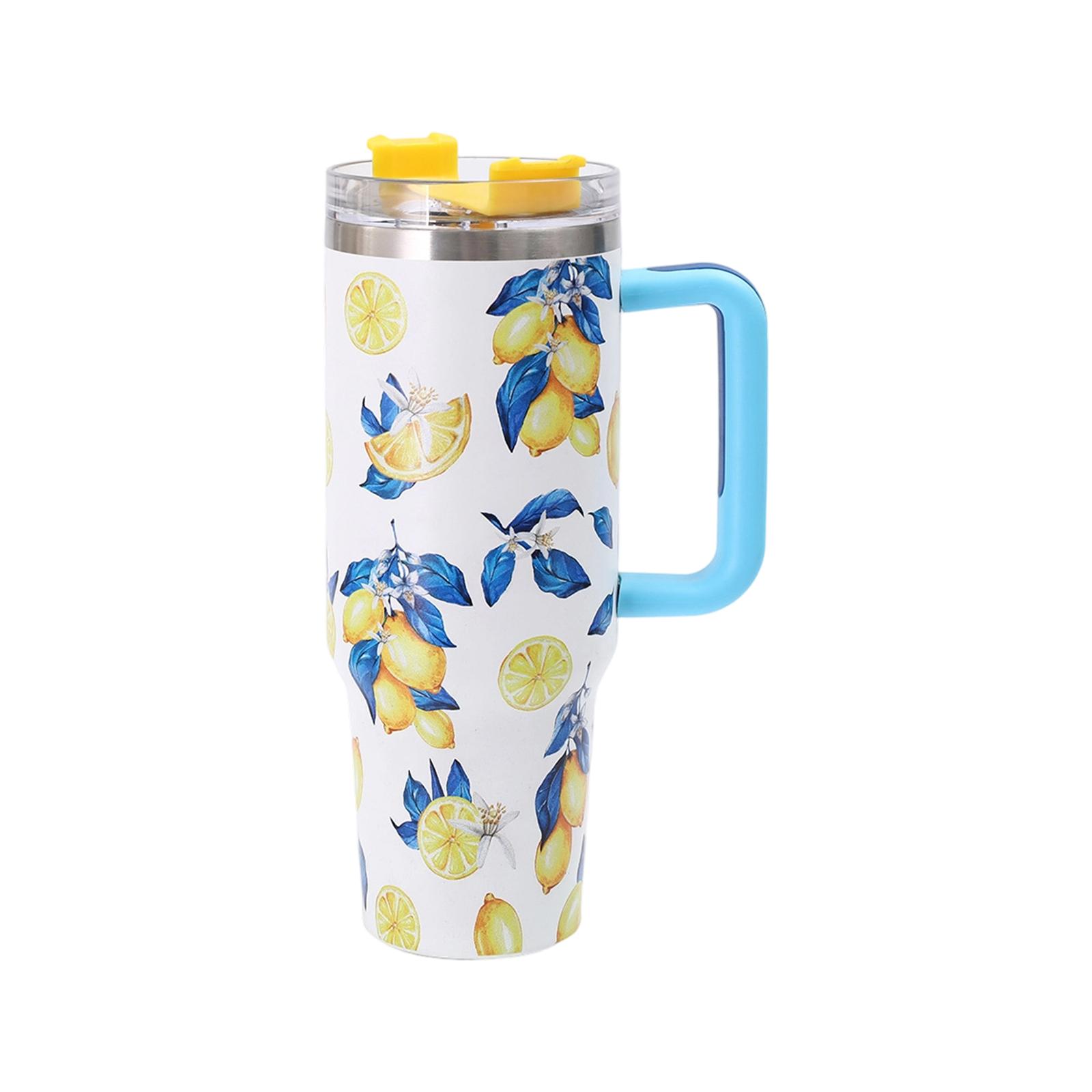 Термокухоль з нержавіючої сталі на 40 унцій з ручкою - Дорожня автомобільна кружка з герметичною кришкою-соломкою, двостінна вакуумна чашка для гарячих та холодних напоїв, -Без One Size
Термокухоль з нержавіючої сталі на 40 унцій з ручкою - Дорожня автомобільна кружка з герметичною кришкою-соломкою, двостінна вакуумна чашка для гарячих та холодних напоїв, -Без One Size