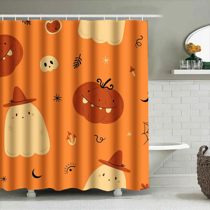 1Pccute Halloween Shower Curtain Funny Smiling Pumpkin Cartoon For Kids Baby Room Decoration W60H190(CM)-1 Pcs
1Pccute Halloween Shower Curtain Funny Smiling Pumpkin Cartoon For Kids Baby Room Decoration W60H190(CM)-1 Pcs