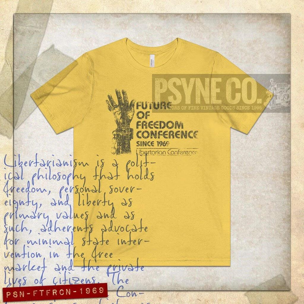 Future of Freedom Conference 1969 Vintage Men s T shirt 3XL
Future of Freedom Conference 1969 Vintage Men s T shirt 3XL