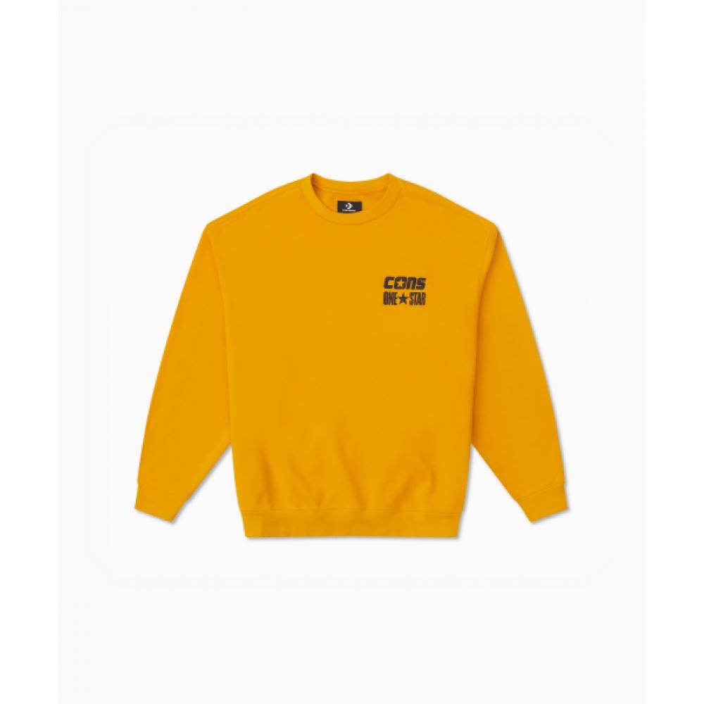 CONVERSE CONVERSE Converse One Star Crew Sweatshirt Converse Yellow 10026900 A02
CONVERSE CONVERSE Converse One Star Crew Sweatshirt Converse Yellow 10026900 A02