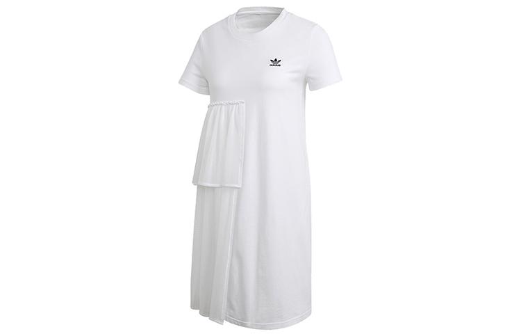 Adidas Originals Short Sleeved Dress Women s White GK3664 38
Adidas Originals Short Sleeved Dress Women s White GK3664 38
