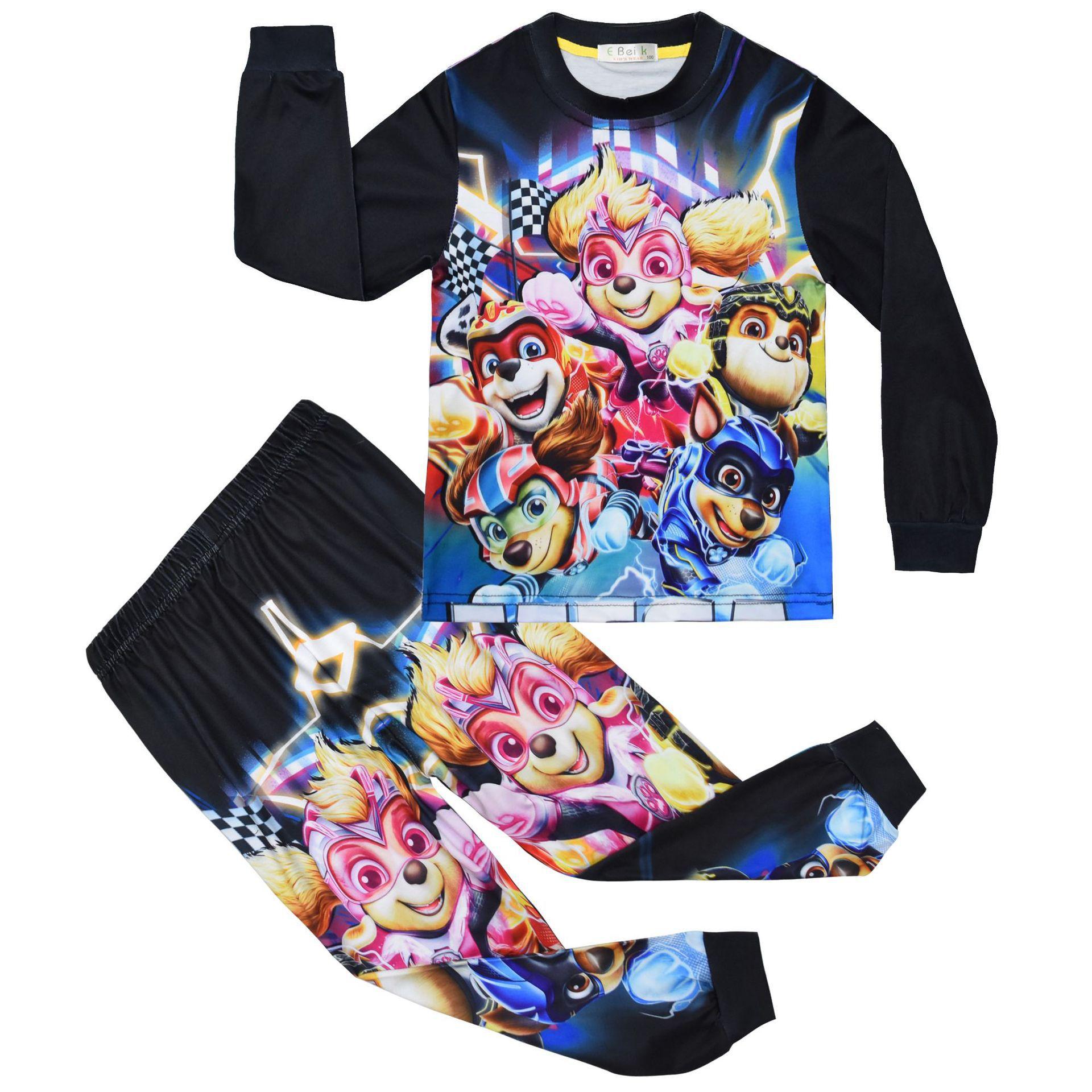 Long-Sleeved Set, Cartoon Digital Printing Clothing, Middle-Aged And Older Children S Daily Loungewear, Long-Sleeved Set 81013. 110
Long-Sleeved Set, Cartoon Digital Printing Clothing, Middle-Aged And Older Children S Daily Loungewear, Long-Sleeved Set 81013. 110