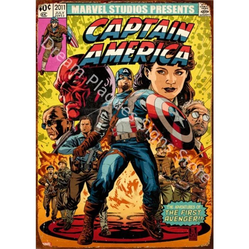 Marvel Metal Wall Sign, Superhero Decor Plaque 15x30cm
Marvel Metal Wall Sign, Superhero Decor Plaque 15x30cm