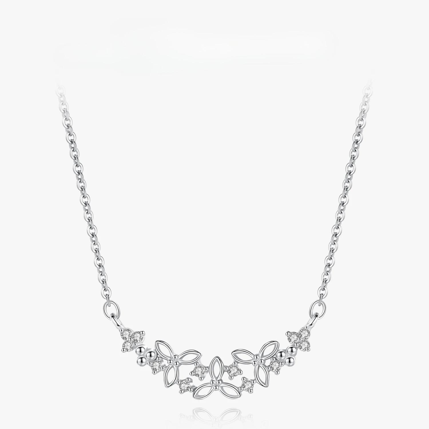 Ailmay Authentic 925 Sterling Silver Shining With Flower Shape Pendant Necklace for Women Wedding Engagement Jewelry Gift белый
Ailmay Authentic 925 Sterling Silver Shining With Flower Shape Pendant Necklace for Women Wedding Engagement Jewelry Gift белый