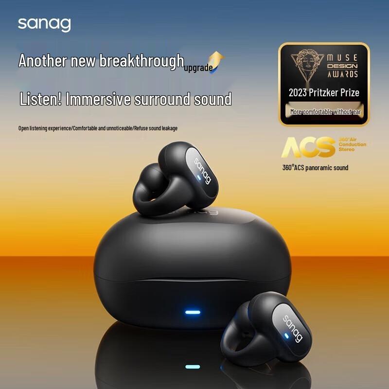 SANAG Z51SPro Bone Conduction Bluetooth Sport Headphones
SANAG Z51SPro Bone Conduction Bluetooth Sport Headphones